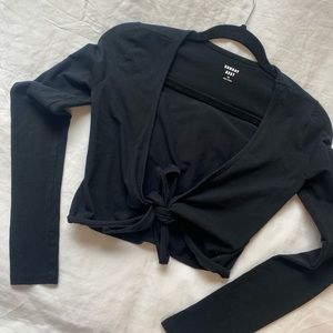 Sunday Best (Aritzia) Cropped Fitted Cardigan